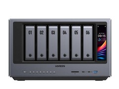 Az iDX6011 Pro egy új, nagy teljesítményű NAS AI funkciókkal és beépített kijelzővel (Kép forrása: Ugreen)