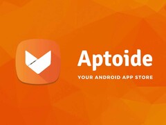 Az Aptoide Android-alkalmazásbolt hivatalos logója és arculata.