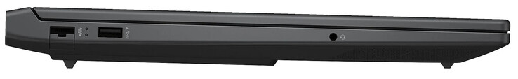 Bal oldal: USB 3.2 Gen 1 (USB-A), audiokombináció
