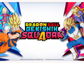 A Dragon Ball Gekishin Squadra című ingyenes MOBA promóciós grafikája. (Kép forrása: Bandai Namco)