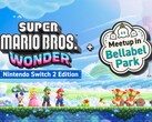 A Super Mario Bros. Wonder Switch 2 frissítőcsomag bannerje (Kép: screenshot, Nintendo of America YouTube, szerkesztve)