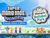 A Super Mario Bros. Wonder Switch 2 frissítőcsomag bannerje (Kép: screenshot, Nintendo of America YouTube, szerkesztve)