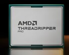 Az AMD Threadripper Pro CPU művészi renderelése. (Kép forrása: AMD)