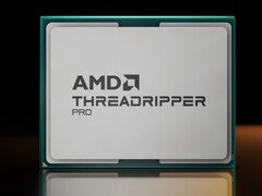 Az AMD Threadripper Pro CPU művészi renderelése. (Kép forrása: AMD)