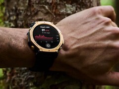 Az Amazfit T-Rex 3 Pro Black Gold (48 mm) okosórája (képünkön) már kapható az Egyesült Államokban. (Kép forrása: Amazfit)