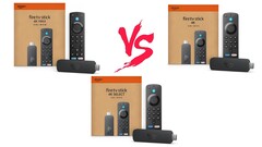 A Fire TV Stick 4K Max, a Fire TV Stick 4K és a Fire TV Stick 4K Select alkotja az Amazon 4K streaming stickjeit, amelyek 4K-ban képesek streamelni. (Kép forrása: Amazon)