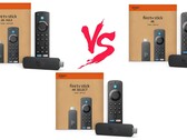 A Fire TV Stick 4K Max, a Fire TV Stick 4K és a Fire TV Stick 4K Select alkotja az Amazon 4K streaming stickjeit, amelyek 4K-ban képesek streamelni. (Kép forrása: Amazon)