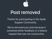 Apple közösségi támogatás