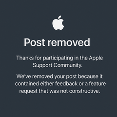 Apple közösségi támogatás