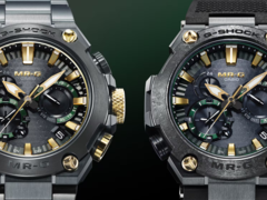 A képen balról jobbra: Casio MRG-B2000BG-3AJR és a Casio MRG-B2000RG-3AJR (Kép forrása: Casio)