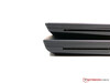 ThinkPad T490s (top) vs. ThinkPad T490 (bottom)