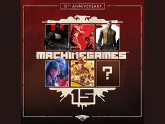 A MachineGames 15. évfordulójának plakátja (kép forrása: MachineGames X)