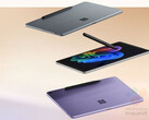 A Surface Pro 12" Ocean, Platinum és Violet színekben lesz kapható, a hozzá illő billentyűzet kiegészítőkkel. (Kép forrása: via Roland Quandt &amp; WinFuture)