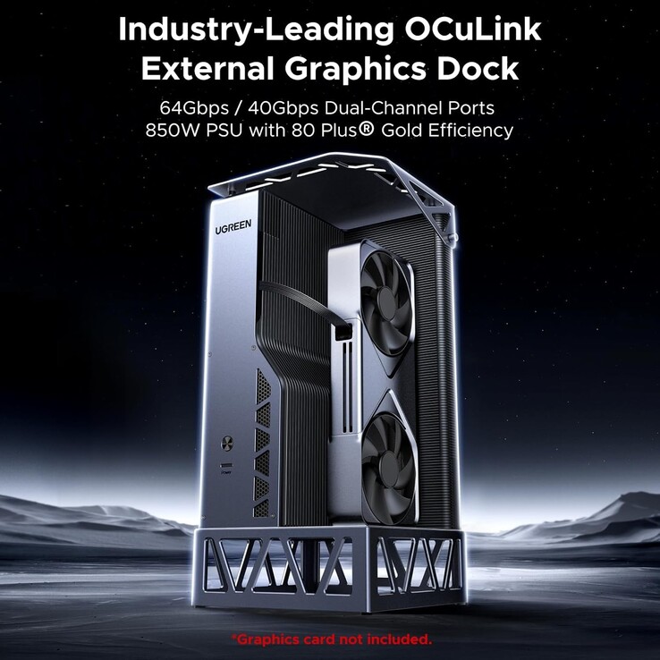 Az Ugreen LinkStation eGPU Dock USB-C és OCuLink segítségével működik. (Kép forrása: Ugreen az Amazonon keresztül)