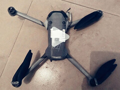 Egy állítólagos DJI Air 4 prototípus fotója 2025 elejéről.