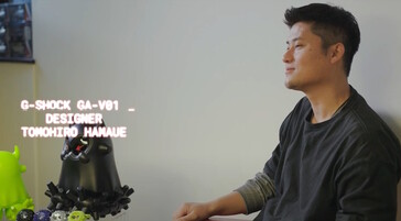 Tomohiro Hamaue-t részben a DW-9000 ihlette a GA-V01 óra megtervezésekor. (Kép forrása: Casio)