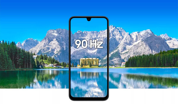 A Galaxy A17 5G 90 Hz-es FHD+ kijelzője Gorilla Glass Victus üveggel védett. (Kép forrása: Samsung)