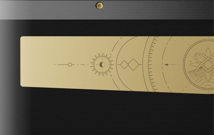 Keychron Q6 Ultra dekoratív fenéklemez. (Kép forrása: Keychron)