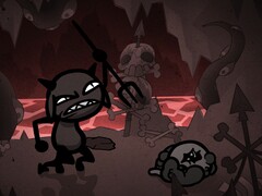 A Nicalis és Edmund McMillen Mewgenics című játékához készült kulcsfontosságú illusztráció.