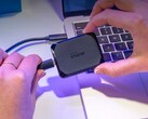 A képen látható Crucial X10 Pro külső SSD