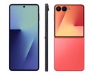 A Samsung Galaxy Z Flip7 kék, piros és fekete színben kerül forgalomba. (Kép forrása: Evan Blass)