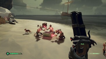 A képen: Játékmenet-képernyőkép a Sea of Thieves: 2026 Edition című játékból.