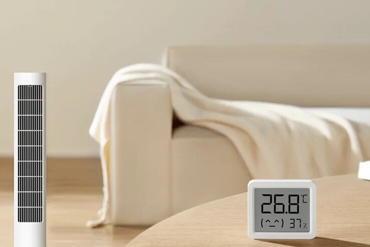 A Xiaomi Smart Temperature and Humidity Monitor 3 Mini csatlakoztatható más intelligens otthoni eszközökhöz. (Kép forrása: Xiaomi)