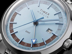 A Timex Marlin GMT TW2Y84100 számlapja