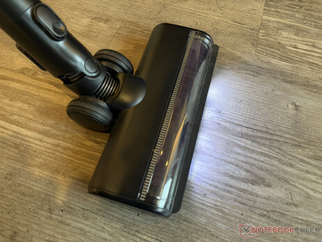 LED fény a padlófúvókán