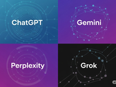 Gemini, ChatGPT, Grok és Perplexity (Kép forrása: Gemini)