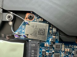 Felforrasztott WLAN modul