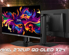 A MAG 272UP X24 az MPG 272URX olcsóbb alternatívája. (Kép forrása: MSI)
