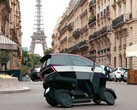 Az ÆMotion a Vivatech 2025 keretében mutatta be innovatív négykerekű mikro-EV-jét Párizs utcáin. (Kép forrása: ÆMotion)