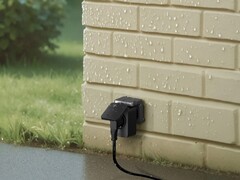 A TP-Link Tapo P410M (a képen) egy intelligens Wi-Fi kültéri csatlakozó. (Kép forrása: Tapo)