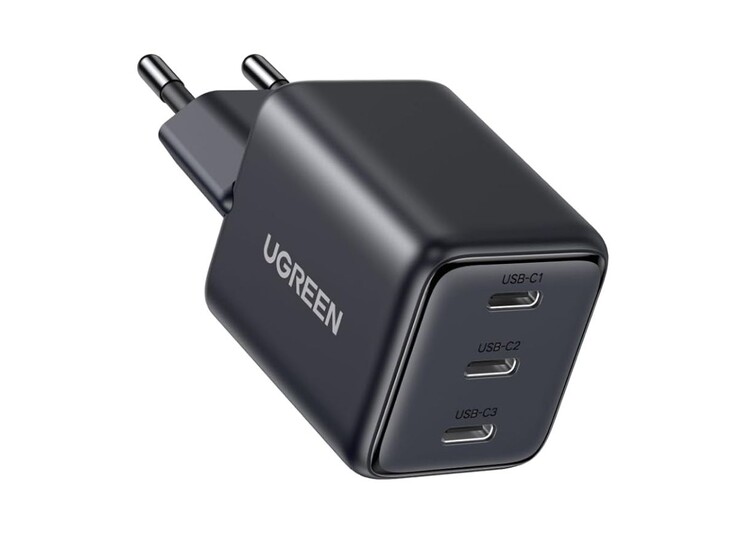 Az új Ugreen Zapix 3 portos USB-C fali töltő. (Kép forrása: Ugreen)