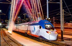Az új Acela az Egyesült Államokban. (Kép forrása: Amtrak)