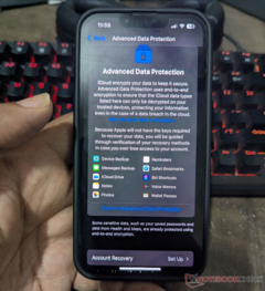Apple az Egyesült Királyságban a felhasználók hamarosan elveszítik a kulcsfontosságú biztonsági funkciót (kép forrása: Notebookcheck)
