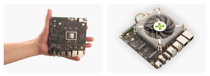 Az egylapos számítógép aktív hűtéssel működik a legjobban (Kép forrása: Radxa)