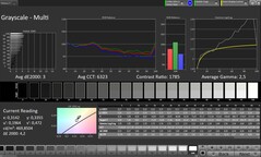 CalMAN szürkeárnyalatos