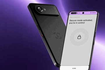 A Ledger Atom elölről és hátulról