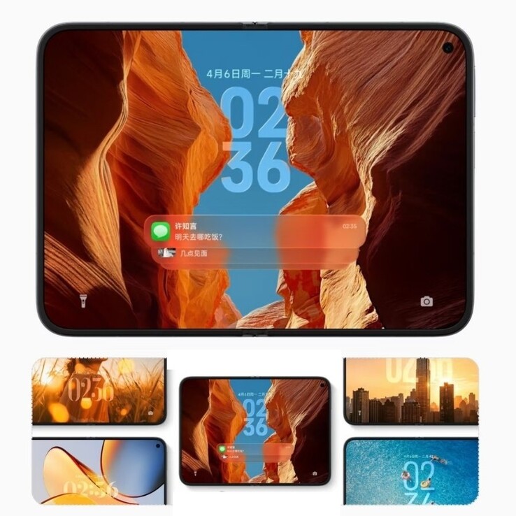 Először mutatják be a Xiaomi Mix Fold 5 belső 7:5-ös kijelzőjét.