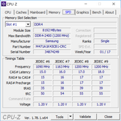 CPU-Z RAM SPD