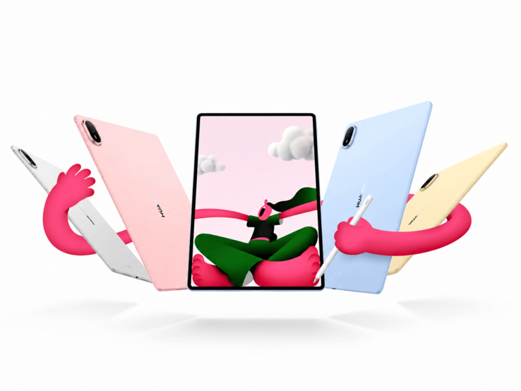 A Huawei MatePad Air színválasztéka és kialakítása