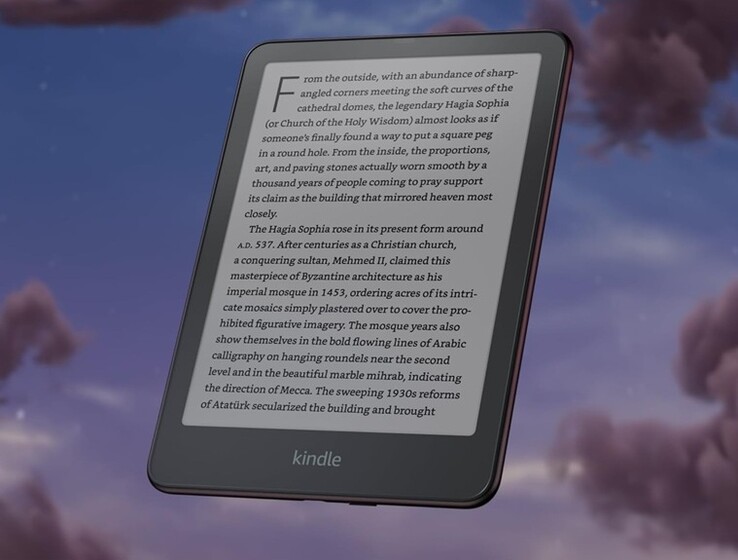 Amazon Kindle Paper White Signature Edition (Kép forrása - Amazon.com)