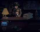 A Last Reportban a játékosok egy éjszakai műszakban dolgozó parkőr szerepébe bújnak. A képen egy képernyőkép a játékból. (Kép forrása: Steam)
