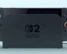 A Nintendo Switch 2 dokkolva. (Kép forrása: Nintendo)