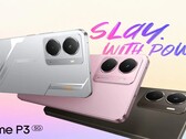 A Realme P3 5G Space Silver, Comet Grey és Nebula Pink színváltozatokban kapható (Kép forrása: Realme)
