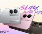 A Realme P3 5G Space Silver, Comet Grey és Nebula Pink színváltozatokban kapható (Kép forrása: Realme)