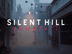 A Silent Hill: Townfall című játékban szereplő Szent Amália-banner megjelenítése