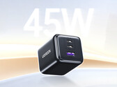 Az Ugreen 45 W-os GaN töltő induló ára Kínában 11 dollár körül van. A képen a töltőtégla. (Kép forrása: Ugreen)